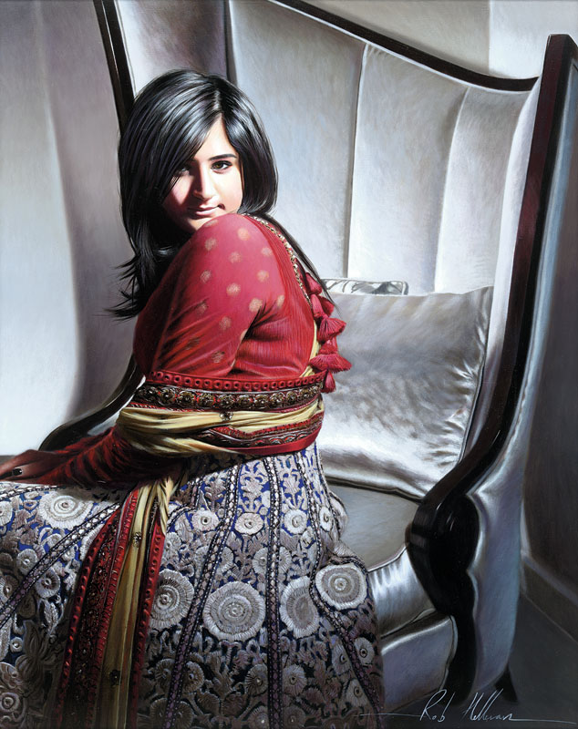 Glamour Oil Paintings Rob Hefferan